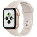 Apple Watch SE 40mm GPS Gold Aluminum Case with Starlight Sport Band