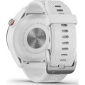 Garmin Approach S42 Polished Silver with White Band