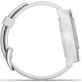 Garmin Approach S42 Polished Silver with White Band