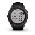 Garmin fenix 7X Sapphire Solar Edition Carbon Gray DLC Titanium with Black Band