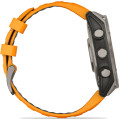 Garmin Fenix 8 47 mm AMOLED Sapphire Titanium Orange Graphite