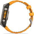Garmin Fenix 8 47 mm AMOLED Sapphire Titanium Orange Graphite