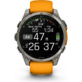 Garmin Fenix 8 47 mm AMOLED Sapphire Titanium Orange Graphite