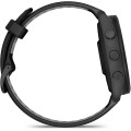 Garmin Forerunner 265 Black Bezel and Case with Black/Powder Gray Silicone Band
