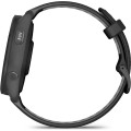 Garmin Forerunner 265 Black Bezel and Case with Black/Powder Gray Silicone Band