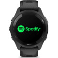 Garmin Forerunner 265 Black Bezel and Case with Black/Powder Gray Silicone Band
