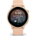 Garmin vívoactive 6 Metallic Pink Dawn with Pink Dawn Band