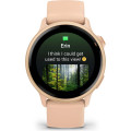 Garmin vívoactive 6 Metallic Pink Dawn with Pink Dawn Band