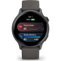 Garmin vívoactive 6 Slate with Pebble Gray Band