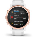 Garmin fēnix 6S Pro Rose Gold-tone with White Band