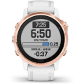 Garmin fēnix 6S Pro Rose Gold-tone with White Band