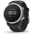 Garmin fēnix 6S Solar Silver with Black Band