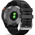Garmin fēnix 6 Solar Silver with Black Band