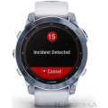 Garmin fēnix 7 Sapphire Solar Mineral Blue DLC Titanium Whitestone Band