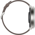 Huawei Watch GT 3 Pro 46mm Titanium Case With Gray Leather Strap