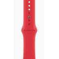 Apple Watch Series 6 s 44mm puzdrom (PRODUCT)RED a červeným športovým remienkom