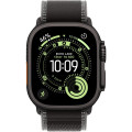 Apple Watch Ultra 3 (2025) 49mm Čierny titán s čiernym/uhlovým trailovým ťahom M/L