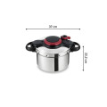 Tlakový hrniec Tefal Clipso Minut Easy P4620768 6 l