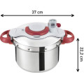 Tlakový hrniec Tefal Clipso Minut Perfect P4620733 6 l