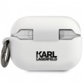 Karl Lagerfeld Rue St Guillaume Puzdro pre Airpods Pro White