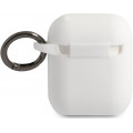 U.S. Polo Horses Flag Silikónové Puzdro pre AirPods 1 / AirPods 2 White