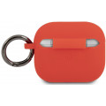 Ferrari Silikónové Puzdro pre Airpods 3 Red