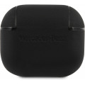 Mercedes Kožené Puzdro pre AirPods 3 Black
