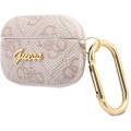 Guess 4G Script PC/PU Puzdro pre Airpods Pro Pink