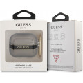 Guess TPU Printed Stripe Puzdro pre Airpods 3 Black