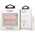 Guess TPU Printed Stripe Puzdro pre Airpods Pro Pink