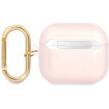 Guess TPU Printed Stripe Puzdro pre Airpods 3 Pink
