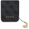 Guess 4G Charms Zadný Kryt pre Samsung Galaxy Z Flip5 Grey