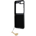 Guess 4G Charms Zadný Kryt pre Samsung Galaxy Z Flip5 Grey