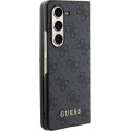 Guess 4G Charms Zadný Kryt pre Samsung Galaxy Z Fold5 Grey