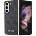 Guess 4G Charms Zadný Kryt pre Samsung Galaxy Z Fold5 Grey