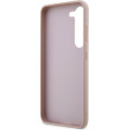 Guess PU 4G Metal Logo Zadný Kryt pre Samsung Galaxy A55 5G Pink