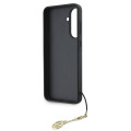 Guess 4G Charm Zadný Kryt pre Samsung Galaxy A56 5G Brown
