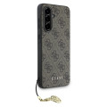 Guess 4G Charm Zadný Kryt pre Samsung Galaxy A56 5G Brown