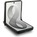 Karl Lagerfeld PU Karl and Choupette Heads Magnetic Zadný Kryt pre Samsung Galaxy Z Flip8 Black