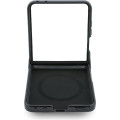 Karl Lagerfeld PU Karl and Choupette Heads Magnetic Zadný Kryt pre Samsung Galaxy Z Flip8 Black
