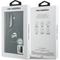 Karl Lagerfeld PU Karl and Choupette Heads Magnetic Zadný Kryt pre Samsung Galaxy Z Fold8 Ultra Black
