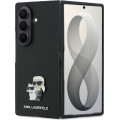 Karl Lagerfeld PU Saffiano Karl and Choupette Zadný Kryt pre Samsung Galaxy Z Fold8 Ultra Black
