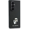 Karl Lagerfeld PU Saffiano Karl and Choupette Zadný Kryt pre Samsung Galaxy Z Fold8 Ultra Black
