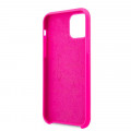 Karl Lagerfeld Silikónový Kryt pre Apple iPhone 11 Pro Black Out Pink (EU Blister)