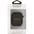 Guess Silikónové Puzdro pre AirPods 1 / AirPods 2 Black (EU Blister)