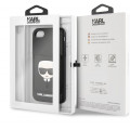 Karl Lagerfeld CardSlot Kryt pre Apple iPhone 7 / iPhone 8 / iPhone SE (2020) / iPhone SE (2022) Black