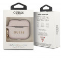 Guess Silikónový Kryt pre Airpods Pro Light Pink (EU Blister)
