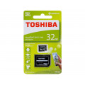 TOSHIBA microSDHC UHS-I Class 1(U1) card 32GB + Adaptér