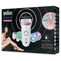 Braun Silk-épil 9 SkinSpa SensoSmart 9/990 Wet&Dry epilátor s 13 doplnkami