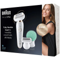 Braun Silk-épil 9 Flex 9020 Wet&Dry s 6 nadstavcami, vrátane nadstavca pre hĺbkovú masáž